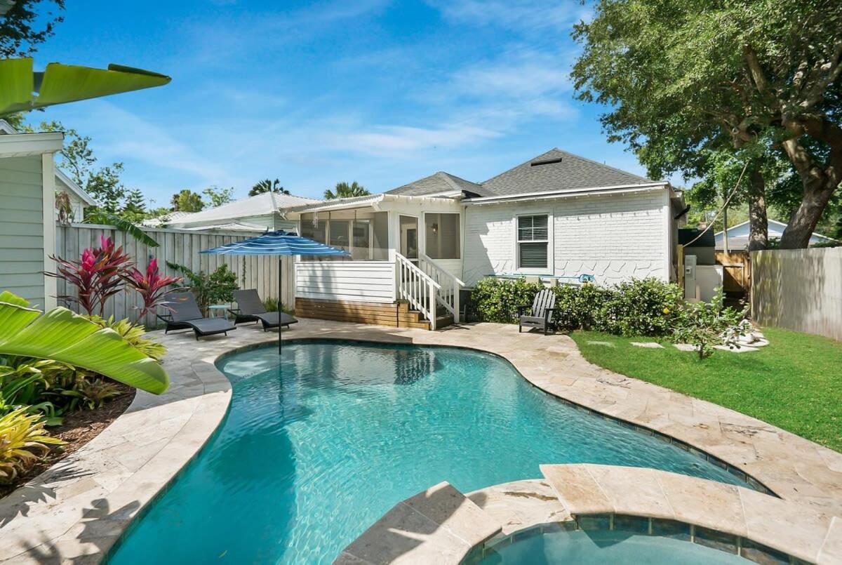 Charming Cottage W Pool, Walkable To Downtown St. Augustine Εξωτερικό φωτογραφία